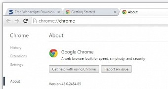 Chrome 45 comes with lots of speed improvements