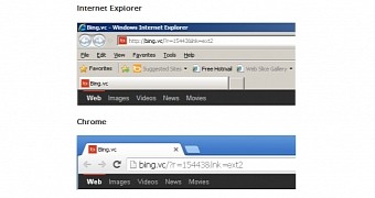 Bing.vc in IE, Chrome, and Firefox