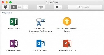 Microsoft Office 2013 in CrossOver 16
