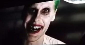 Jared Leto as The Joker in leaked trailer for “Suicide Squad”