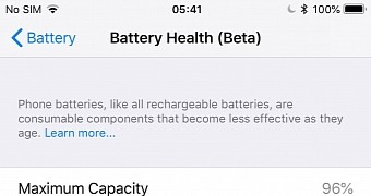 New battery settings in iOS 11.3