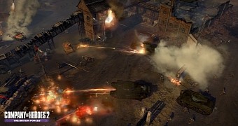 The British Forces will deliver a free trial for Company of Heroes 2
