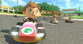 Mario Kart in action