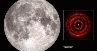 Cosmic Bull's-Eye Is Actually an Erupting Black Hole