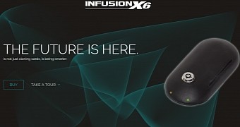 The Infusion X6 costs 1.5 Bitcoins
