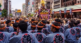 Image from Japanese street festival