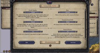 Crusader Kings II starting options