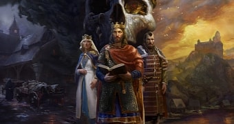 Crusader Kings III: Legends of the Dead key art