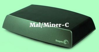 Mal/Miner-C targets Seagate Central NAS devices