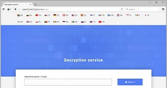 New CryptXXX ransom payment and decryption site