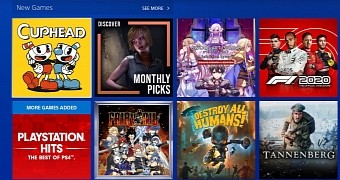 Cuphead listed in the PlayStation Store