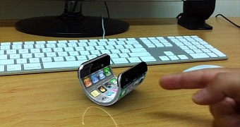 Curved iPhone concept