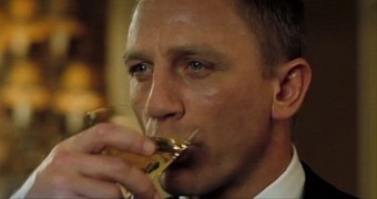 Daniel Craig's James Bond is “the booziest” 007 in the entire film franchise, figures show