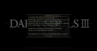 Dak Souls 3 is dealing with cheaters