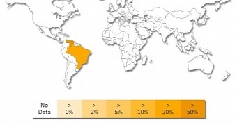 Infections with Bancos Trojan limited to Brazil and Venezuela