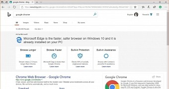 Microsoft encouraging Google Chrome users to try out Edge