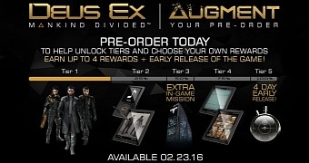 Deus Ex: Mankind Divided Augment Your Pre-Order Program Shut Down