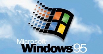 The Windows 95 boot screen