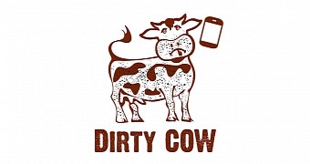 Dirty COW logo (+ a phone)