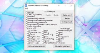 DisableWinTracking in Windows 10