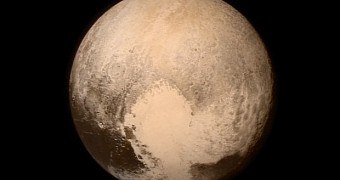 New Horizons obtained this view of Pluto on July 13