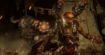 Doom will offer a number of graphics options on the PC