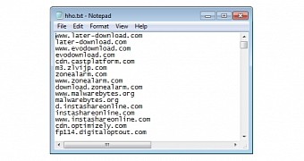 Dotdo adware uses blacklist to ban security domains