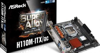 ASRock H110M-ITX/ac Motherboard