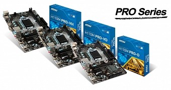 MSI H110M PRO Series Motherboards