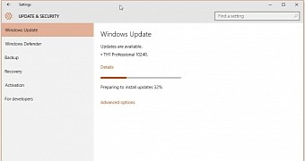 Windows 10 build 10240 installation