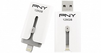 DUO-Link Flash Drive with iOS Support Announced by PNY