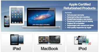 eBay Apple Refurbs web store banner