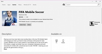 FIFA for Windows will be pulled from the Windows Store