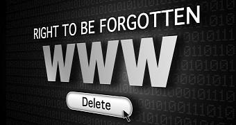 The right to be forgotten.
