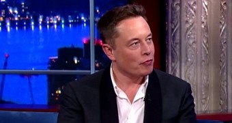 Elon Musk on “The Late Show with Stephen Colbert”