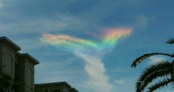 Fire rainbow seen in South Carolina