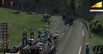 Tour de France action