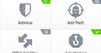 The main screen of ESET Mobile Security & Antivirus for Android