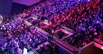 The main crowd at Dreamhack Bucharest 2015