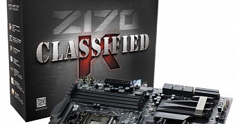 EVGA Z170 Classified-K board and box
