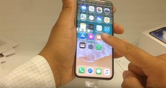 The hands-on video provides a closer look at the iPhone X