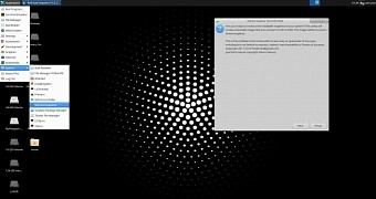 ExTiX Xfce4/Kodi live desktop