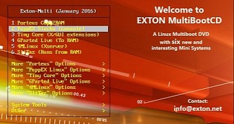 EXTON Linux MultiBootCD 6-OS Build 160106