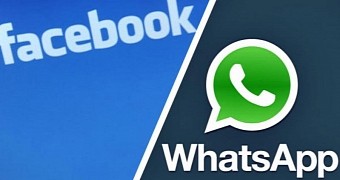 Facebook and WhatsApp logos