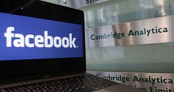Facebook & Cambridge Analytica logos