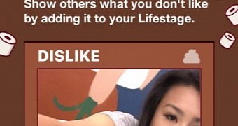 Screenshot of Facebook's Lifestage