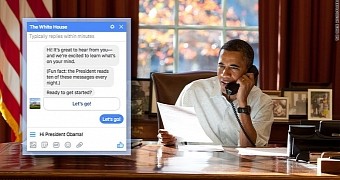 Messenger bot for contacting President Obama