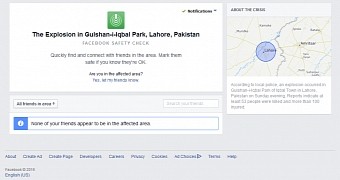 Facebook's Safety Check for the Lahore bombings