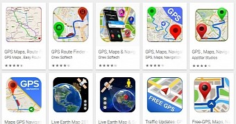 Fake navigation apps in the Google Play Store
