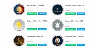 Some of the fake miners found on Google's Play Store